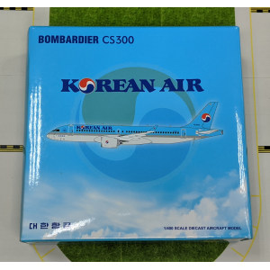 Korean Air 大韩航空 Bombardier CS300 HL8092  PX4137 JC Wings 1:400