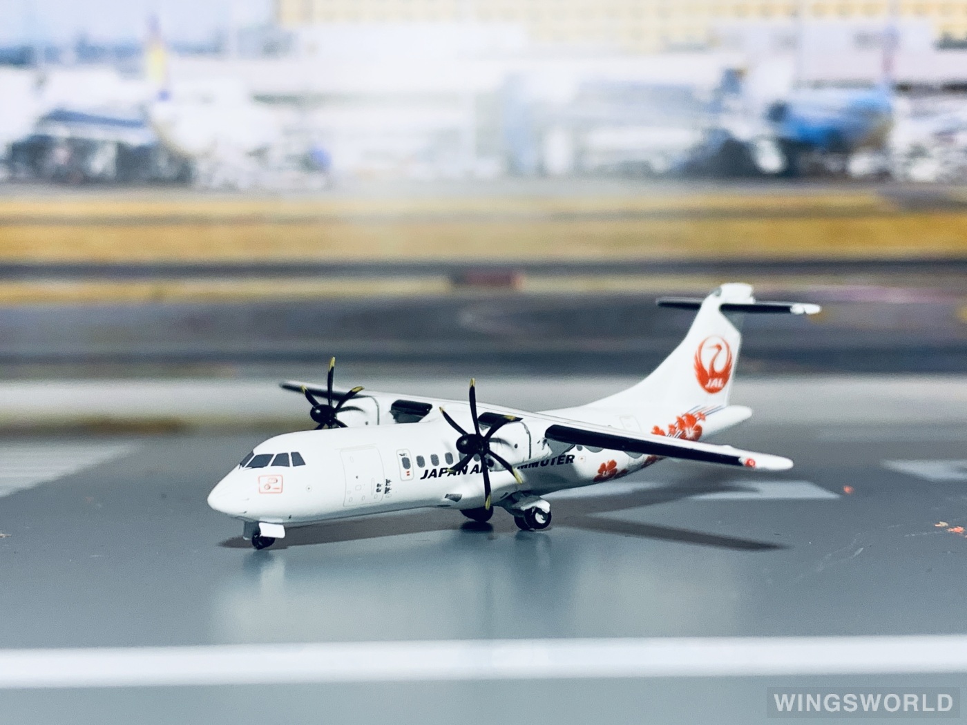 JC Wings 1:400 XX4018 Japan Airlines 日本航空 ATR 42 JA01JC