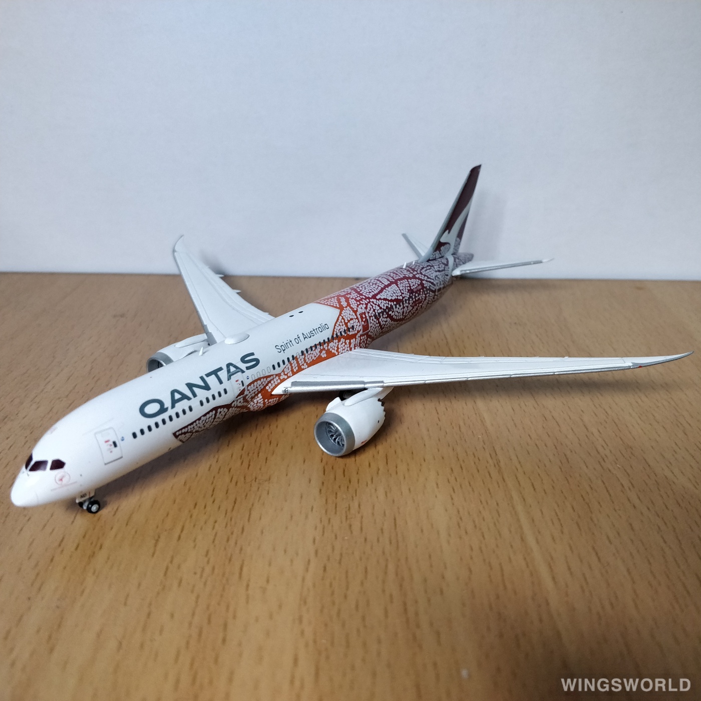 JC Wings 1:400 EW4789001 Qantas 澳洲航空 Boeing 787-9 VH-ZND