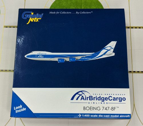 AirBridgeCargo 空桥货运航空 Boeing 747-8F VQ-BRJ  GJABW1554 Geminijets 1:400