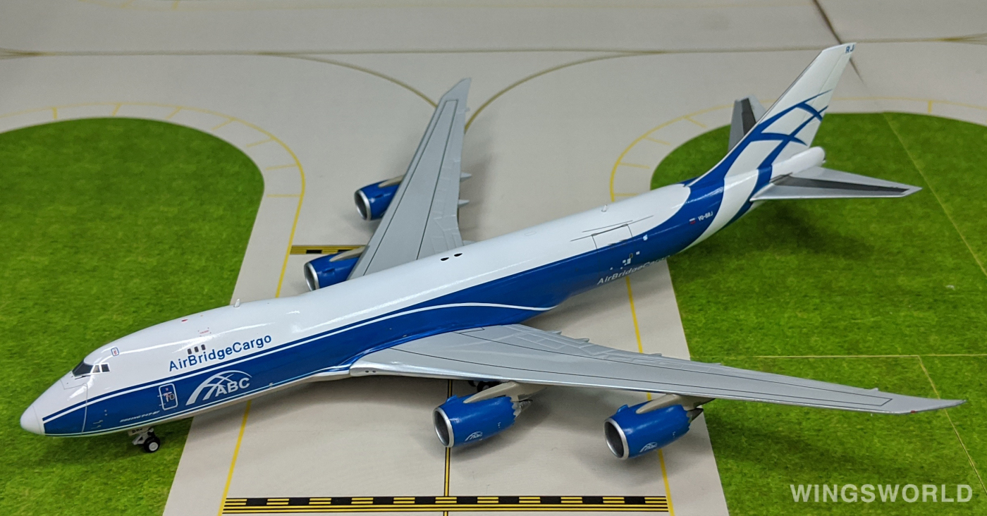 Geminijets 1:400 GJABW1554 AirBridgeCargo 空桥货运航空 Boeing 747-8F VQ-BRJ