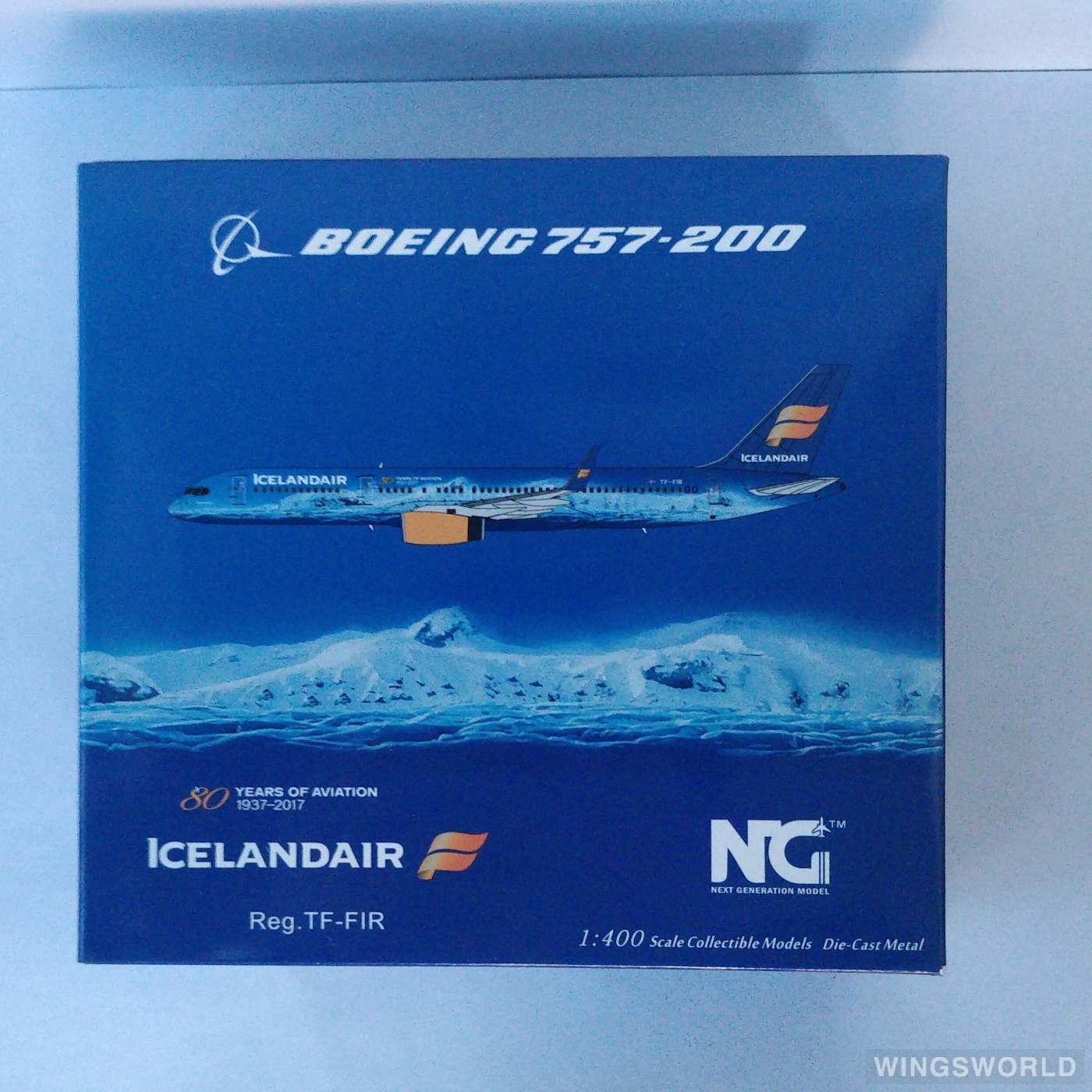 NGmodels 1:400 NG53052 Icelandair 冰岛航空 Boeing 757-200 TF-FIR