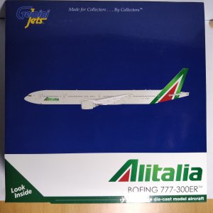 Alitalia 意大利航空 Boeing 777-300 EI-WLA  GJAZA1673 Geminijets 1:400