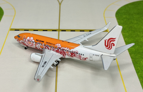 Air China 中国国际航空 Boeing 737-700 B-5214 橙牡丹 PH10299 Phoenix 1:400