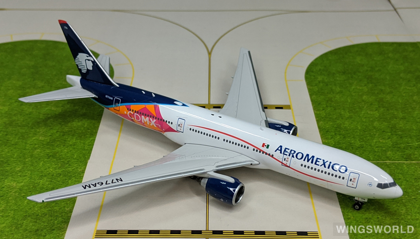 Phoenix 1:400 PH11353 Aeroméxico 墨西哥国际航空 Boeing 777-200ER N776AM
