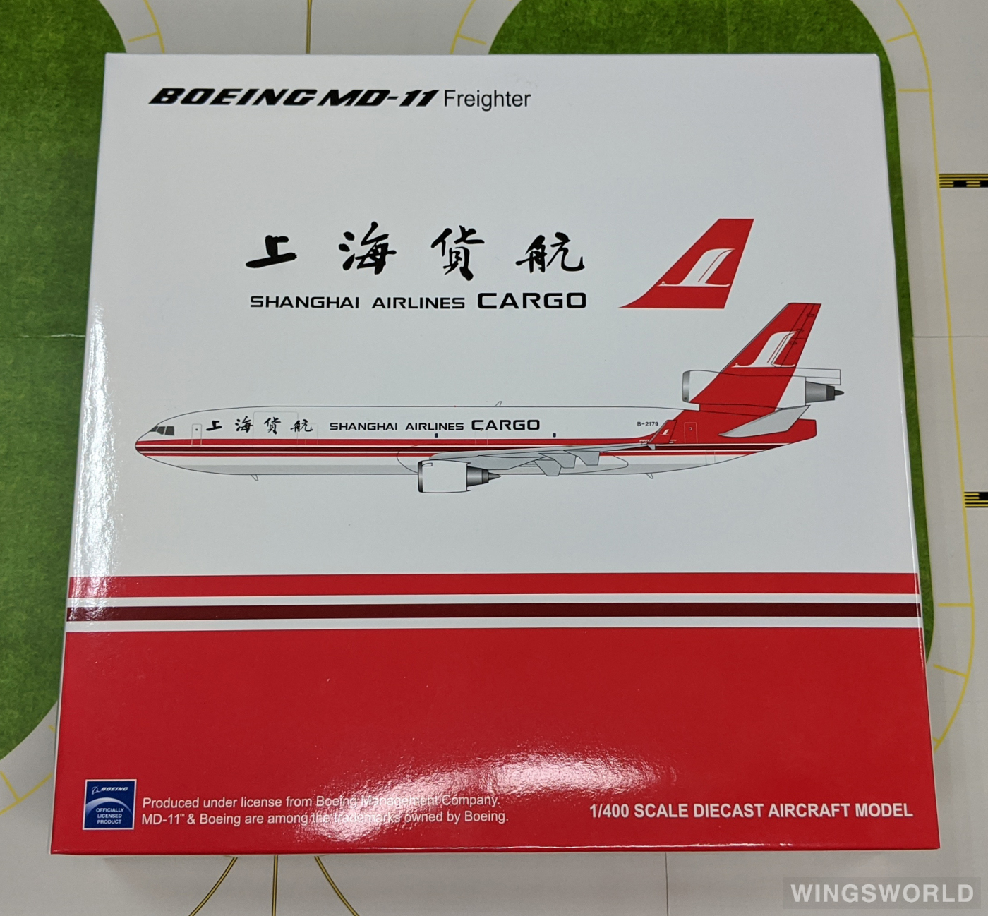 JC Wings 1:400 XX4146 Shanghai Airlines 上海航空 McDonnell Douglas MD-11 B-2179