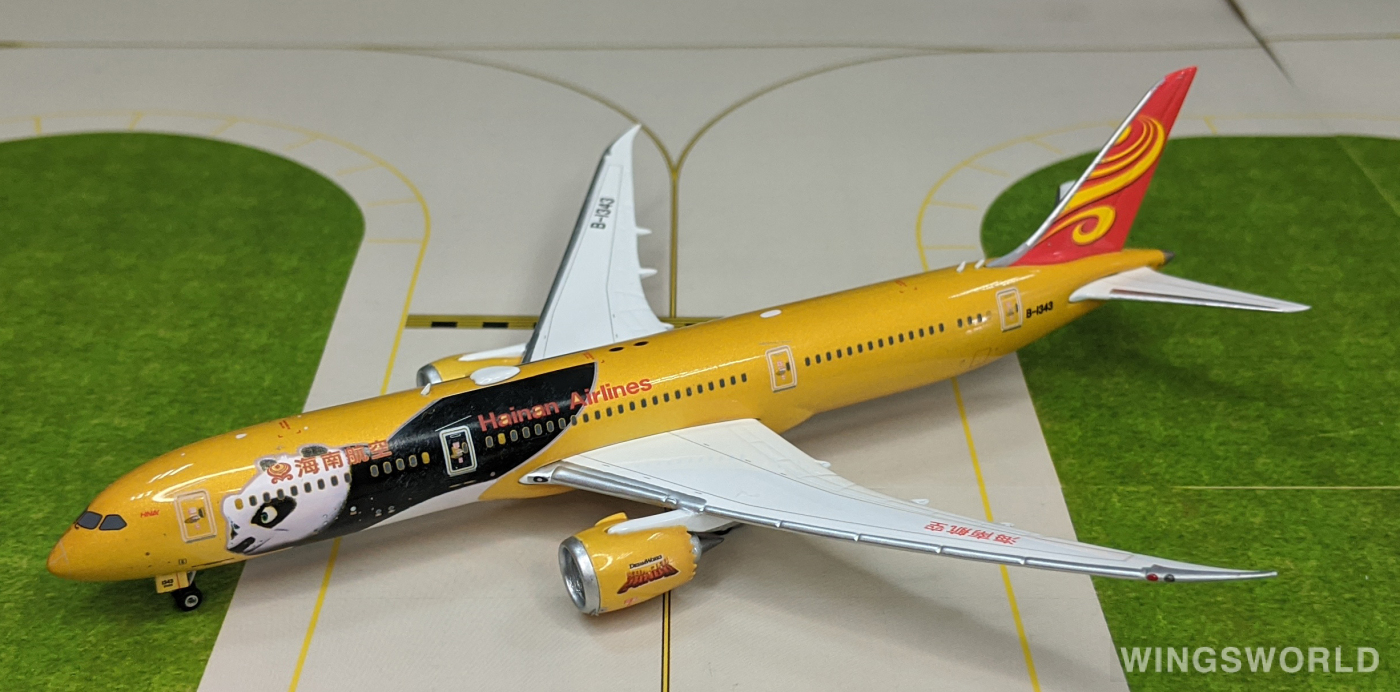 Phoenix 1:400 PH04189 Hainan Airlines 海南航空 Boeing 787-9 B-1343