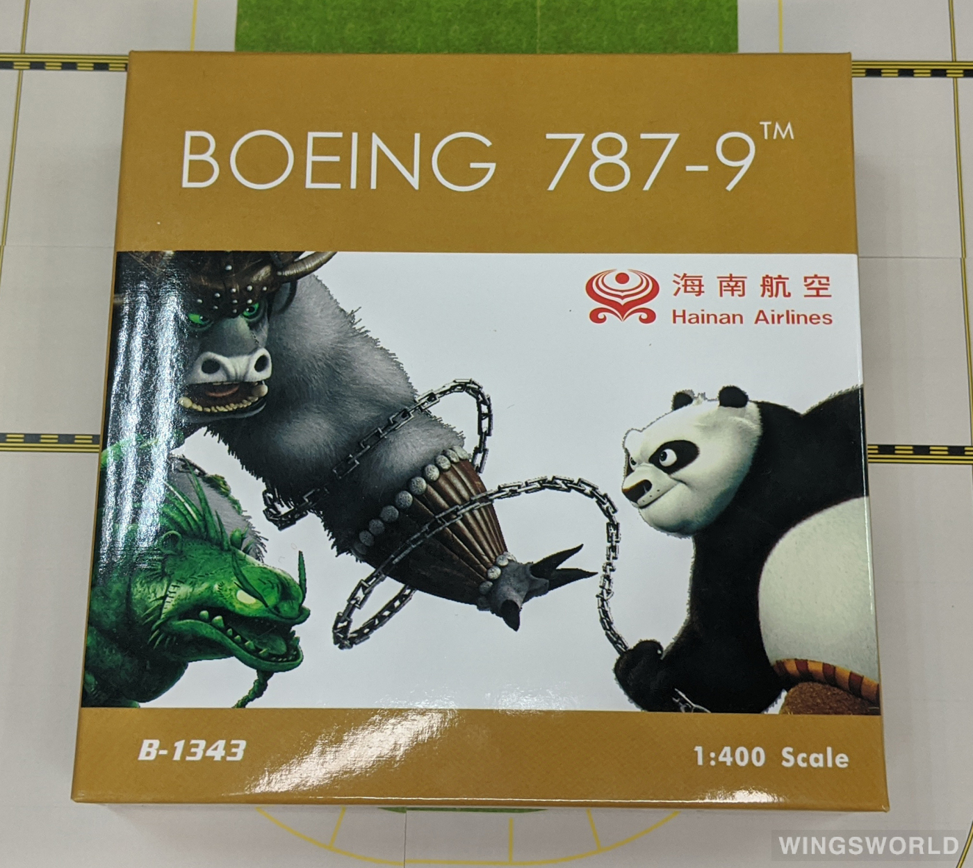 Phoenix 1:400 PH04189 Hainan Airlines 海南航空 Boeing 787-9 B-1343