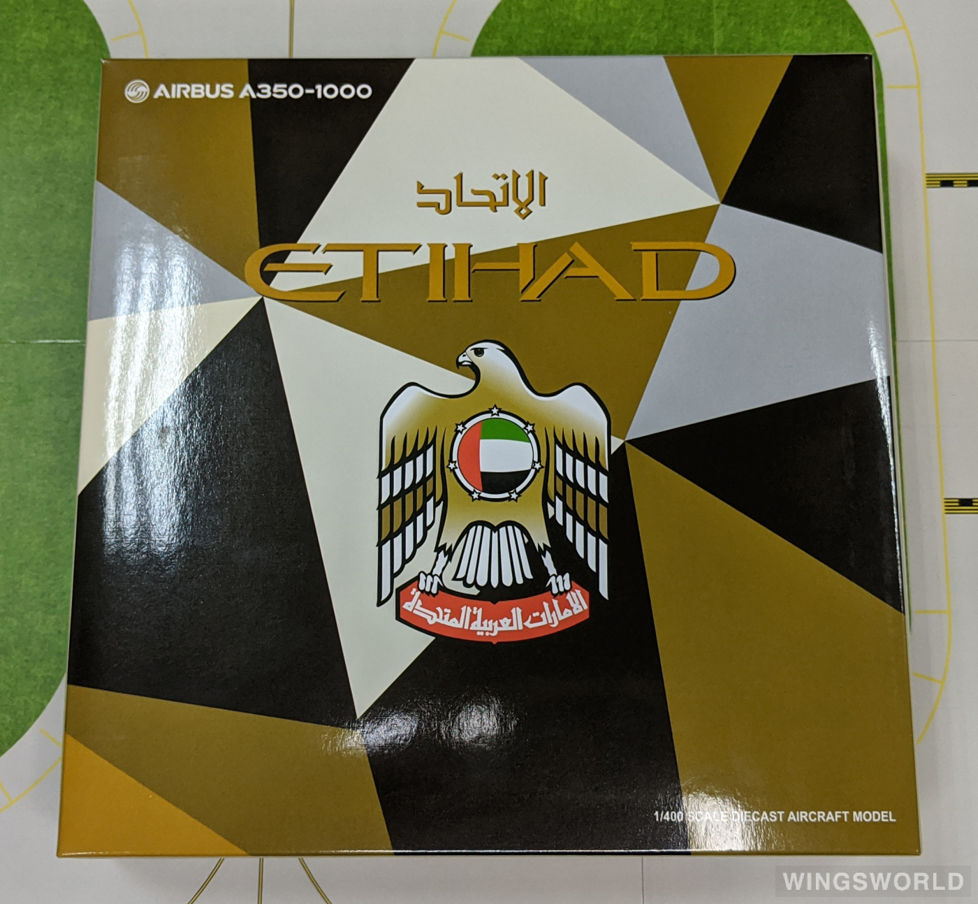 JC Wings 1:400 XX4175 Etihad Airways 阿提哈德航空 Airbus A350-1000 A6-XWB