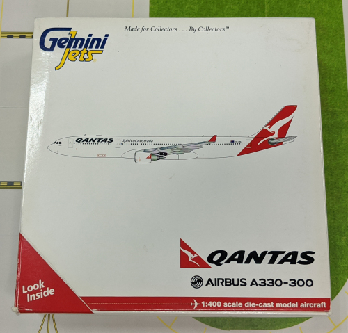 Qantas 澳洲航空 Airbus A330-300 VH-QPA GJQFA1199 Geminijets 1:400