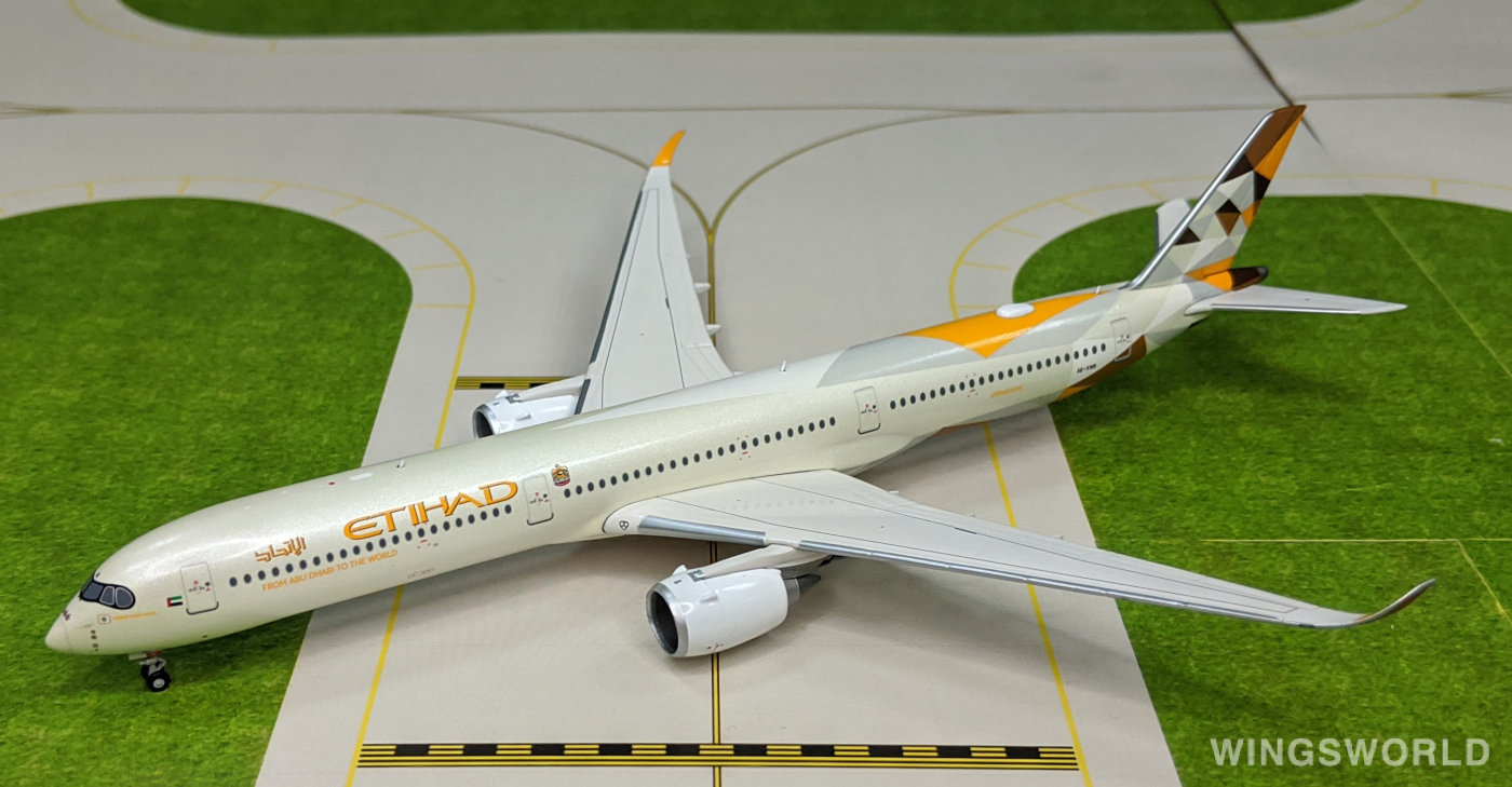 JC Wings 1:400 XX4175 Etihad Airways 阿提哈德航空 Airbus A350-1000 A6-XWB