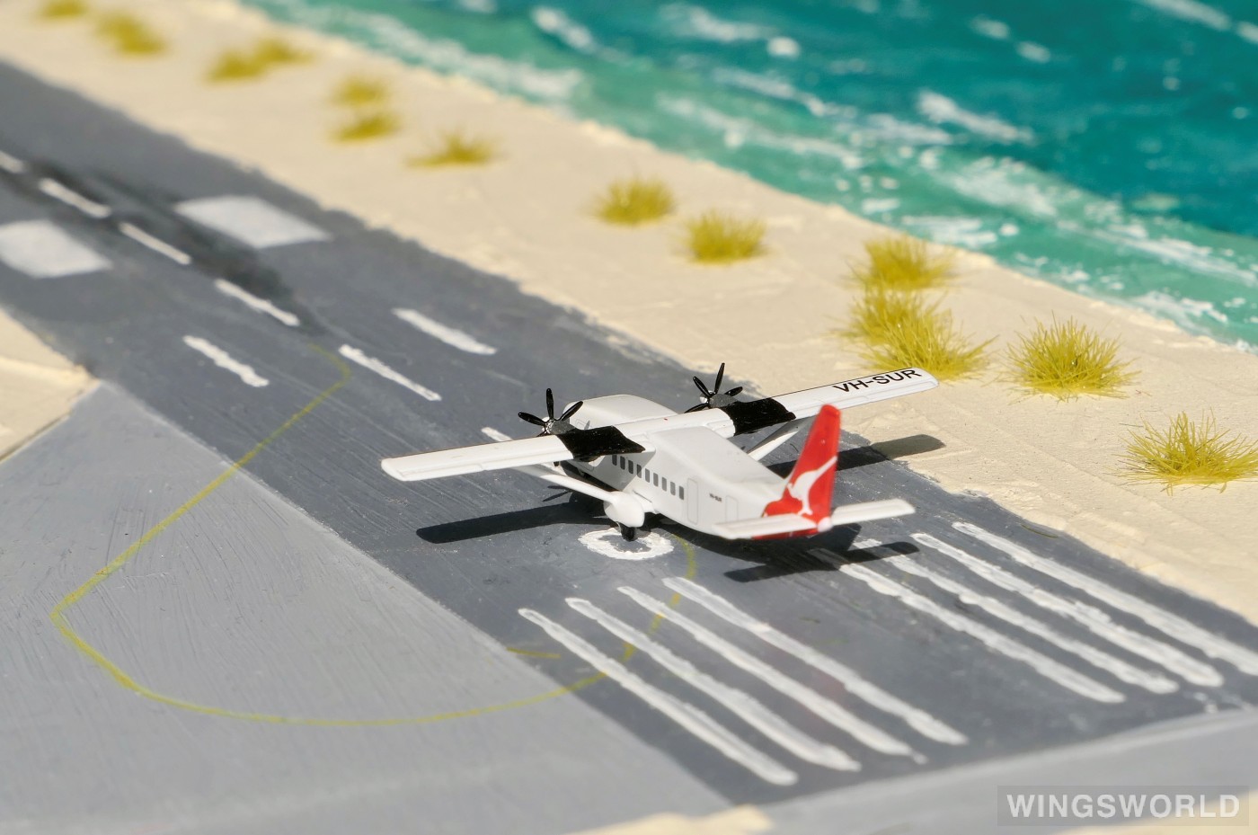 Herpa 1:500 523110 Qantas 澳洲航空 Short 360 VH-SUR