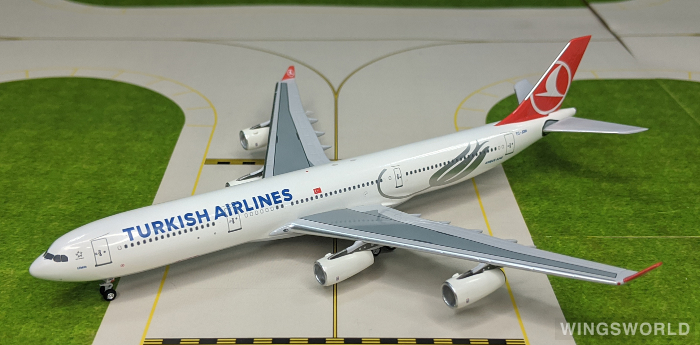 AeroClassics 1:400 ACTCJDM Turkish Airlines 土耳其航空 Airbus A340-300 TC-JDM