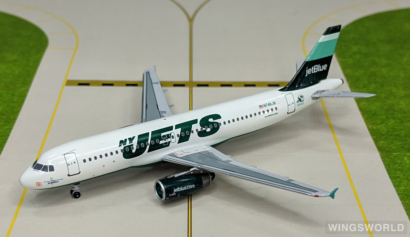 AeroClassics 1:400 AC4N746JB JetBlue 捷蓝航空 Airbus A320 N746JB