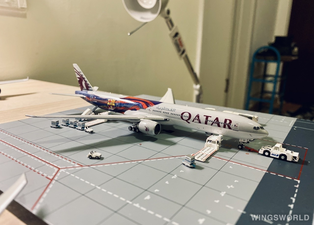 Phoenix 1:400 PH10919 Qatar 卡塔尔航空 Boeing 777-300ER A7-BAE
