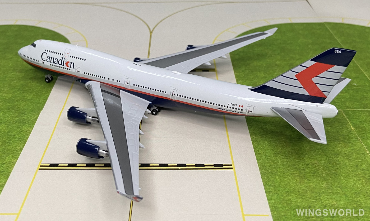 Big Bird 1:400 BB4-2017-003 Air Canada 加拿大航空 Boeing 747-400 C-FBCA