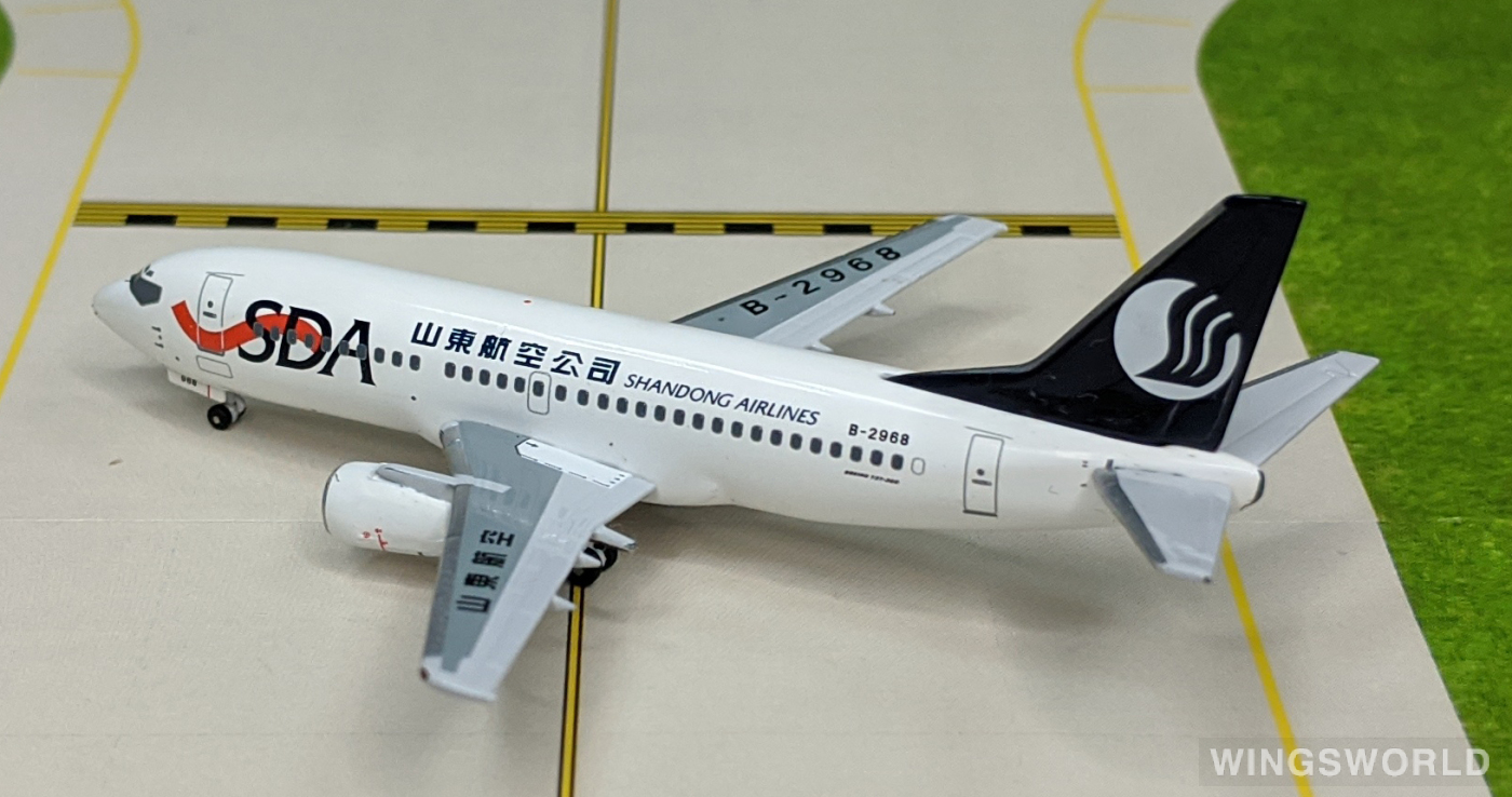 AeroClassics 1:400 AC4B2968 Shandong Airlines 山东航空 Boeing 737-300 B-2968