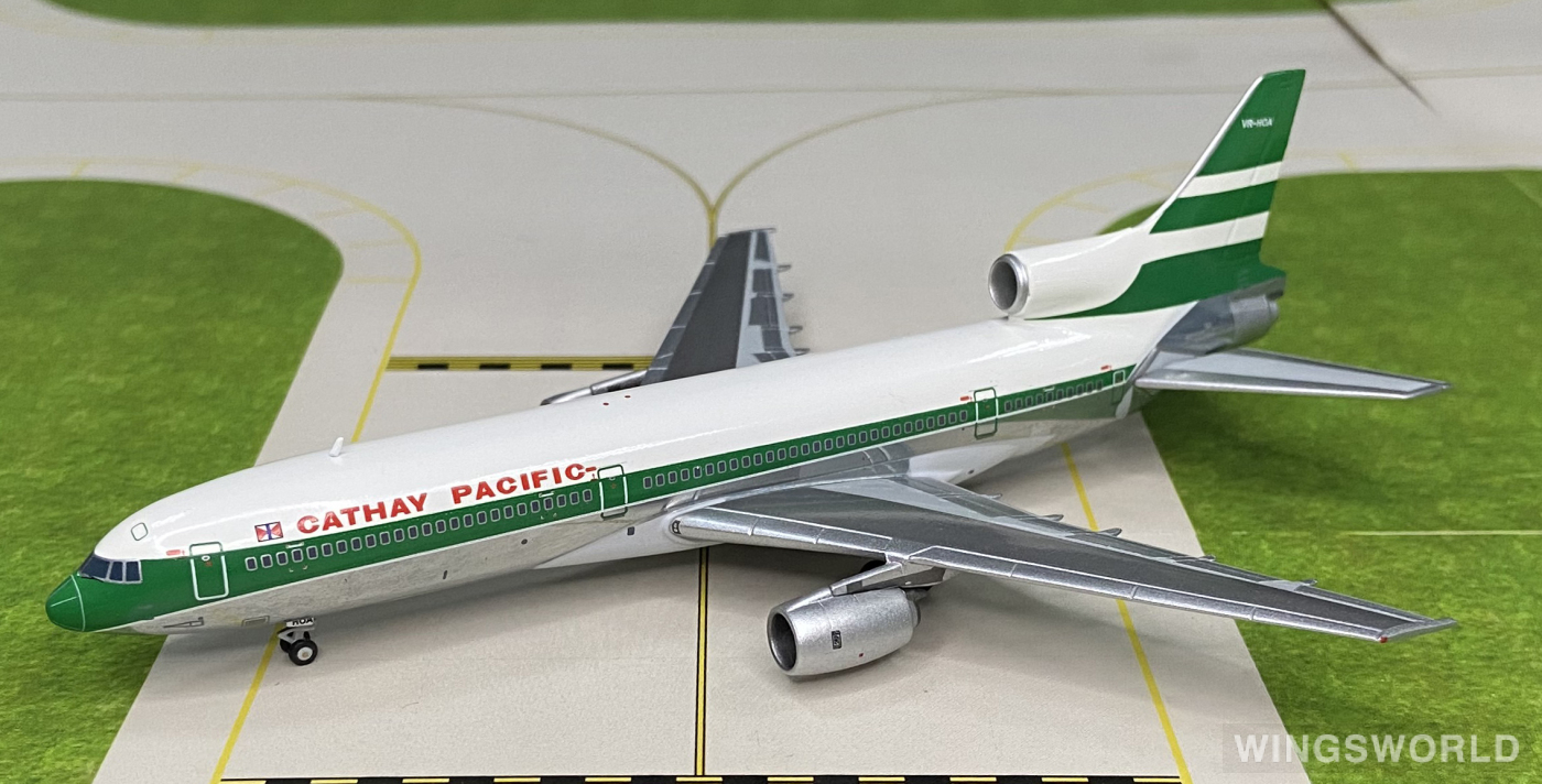JC Wings 1:400 Lockheed L-1011 TriStar Cathay Pacific 国泰航空