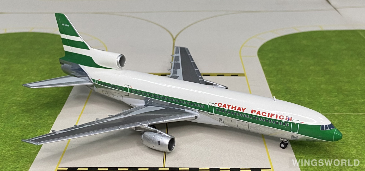 JC Wings 1:400 XX4113 Cathay Pacific 国泰航空 Lockheed L-1011 TriStar VR-HOA