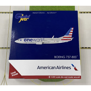 American Airlines 美国航空 Boeing 737-800 N837NN 寰宇一家 GJAAL1734 Geminijets 1:400