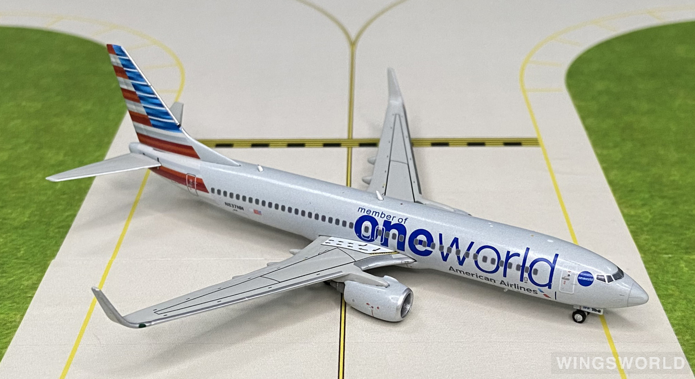 Geminijets 1:400 GJAAL1734 American Airlines 美国航空 Boeing 737-800 N837NN
