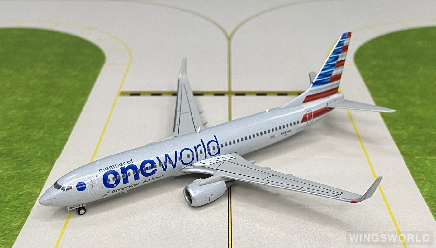 Geminijets 1:400 GJAAL1734 American Airlines 美国航空 Boeing 737-800 N837NN