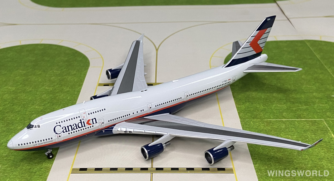 Big Bird 1:400 BB4-2017-003 Air Canada 加拿大航空 Boeing 747-400 C-FBCA