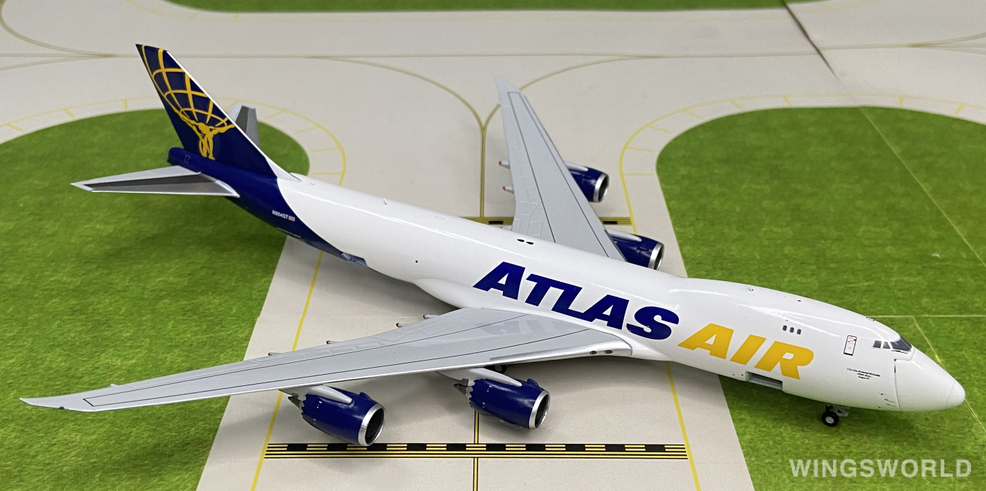 Geminijets 1:400 GJGTI1888 Atlas Air 阿特拉斯航空 Boeing 747-8F N854GT