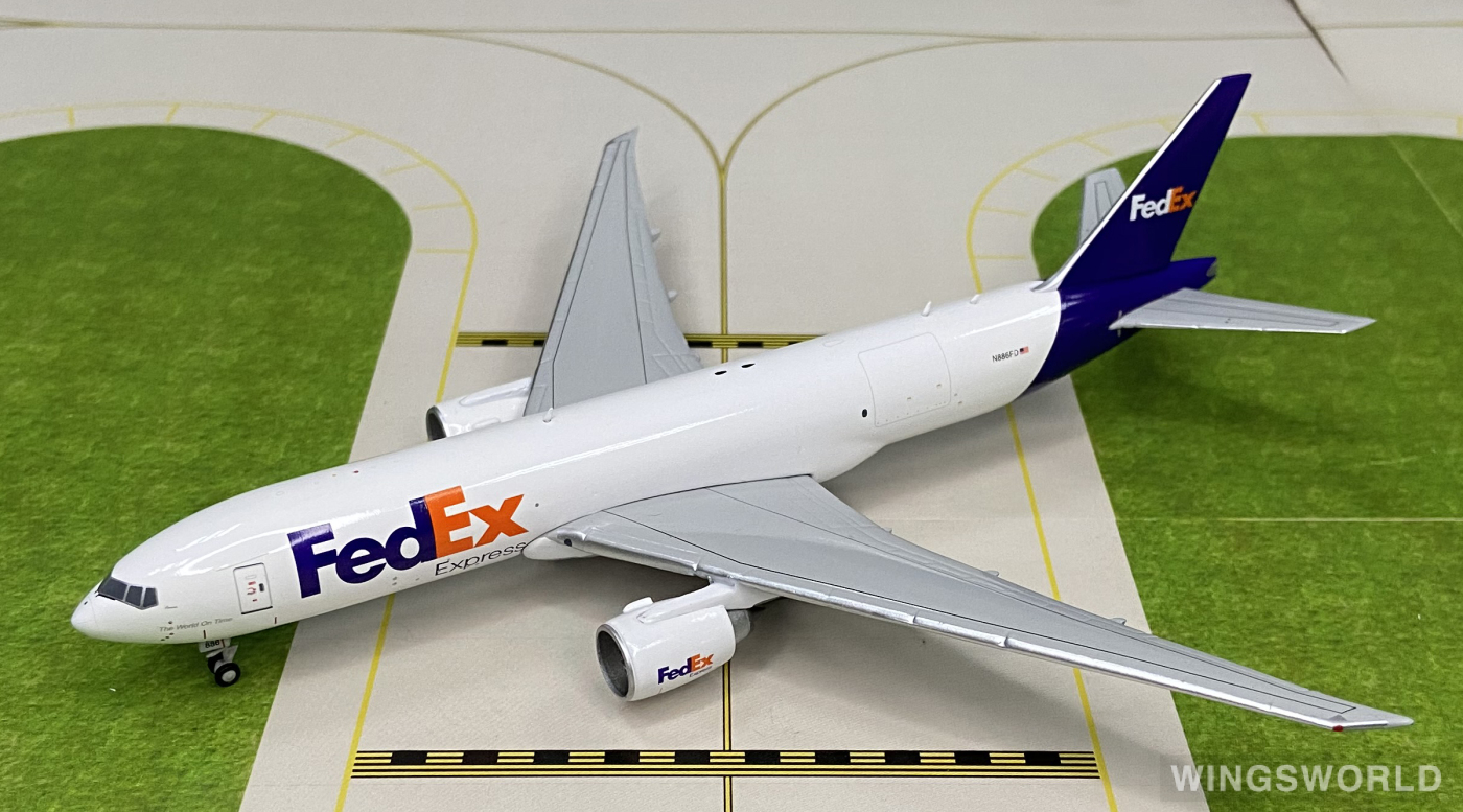 Geminijets 1:400 GJFDX1768 FedEx 联邦快递 Boeing 777F N886FD