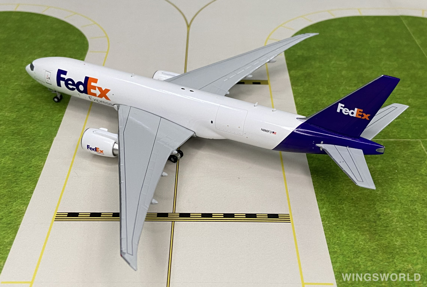 Geminijets 1:400 GJFDX1768 FedEx 联邦快递 Boeing 777F N886FD