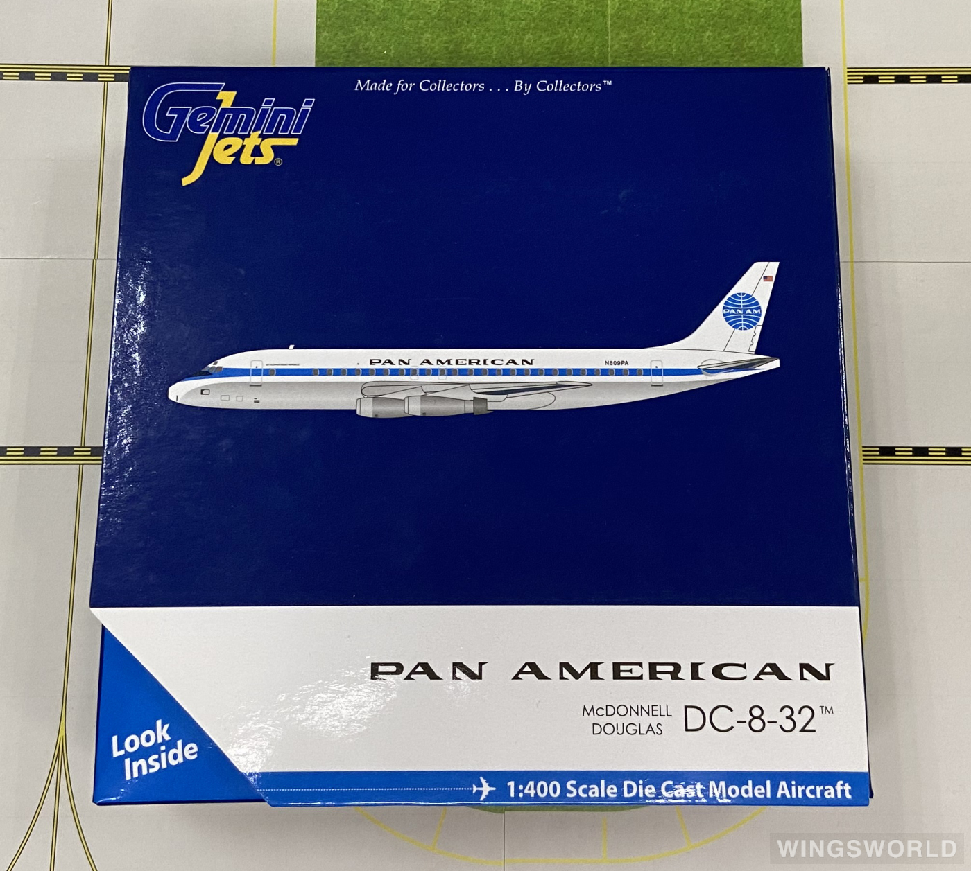 Geminijets 1:400 GJPAA1337 Pan Am 泛美航空 Douglas DC-8 N809PA