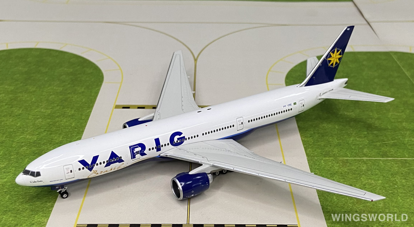 Phoenix 1:400 PH10599 VARIG 里约格朗德航空 Boeing 777-200 PP-VRE
