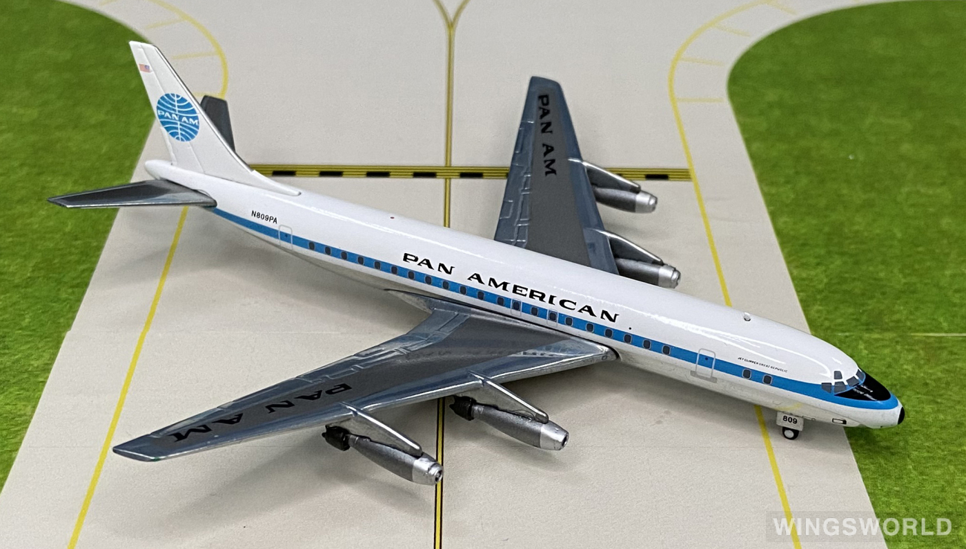 Geminijets 1:400 GJPAA1337 Pan Am 泛美航空 Douglas DC-8 N809PA