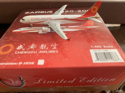 Phoenix 1:400 Airbus A320 Chengdu Airlines 成都航空PH11066 B