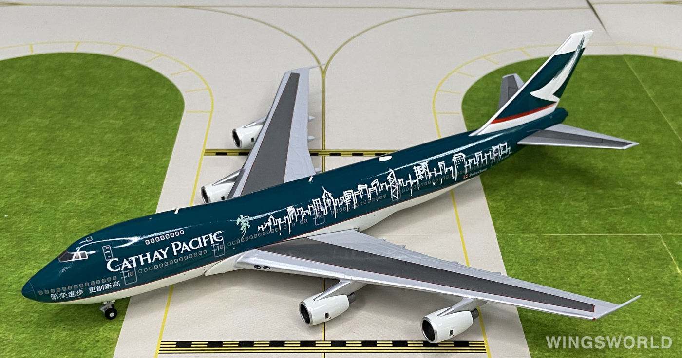 JC Wings 1:400 BB4-2017-002 Cathay Pacific 国泰航空 Boeing 747-200 B-HIB