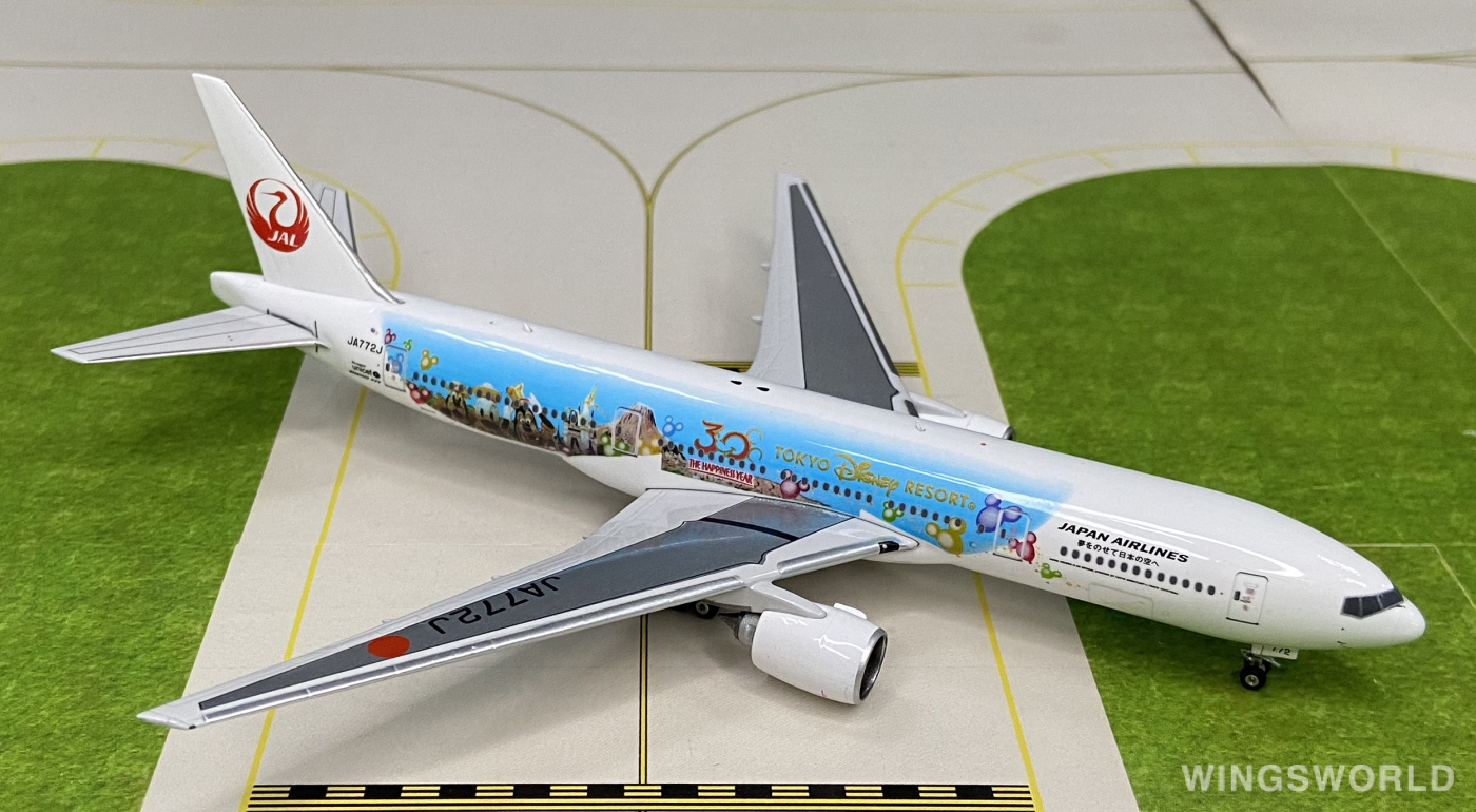 Phoenix 1:400 PH04023 Japan Airlines 日本航空 Boeing 777-200 JA772J