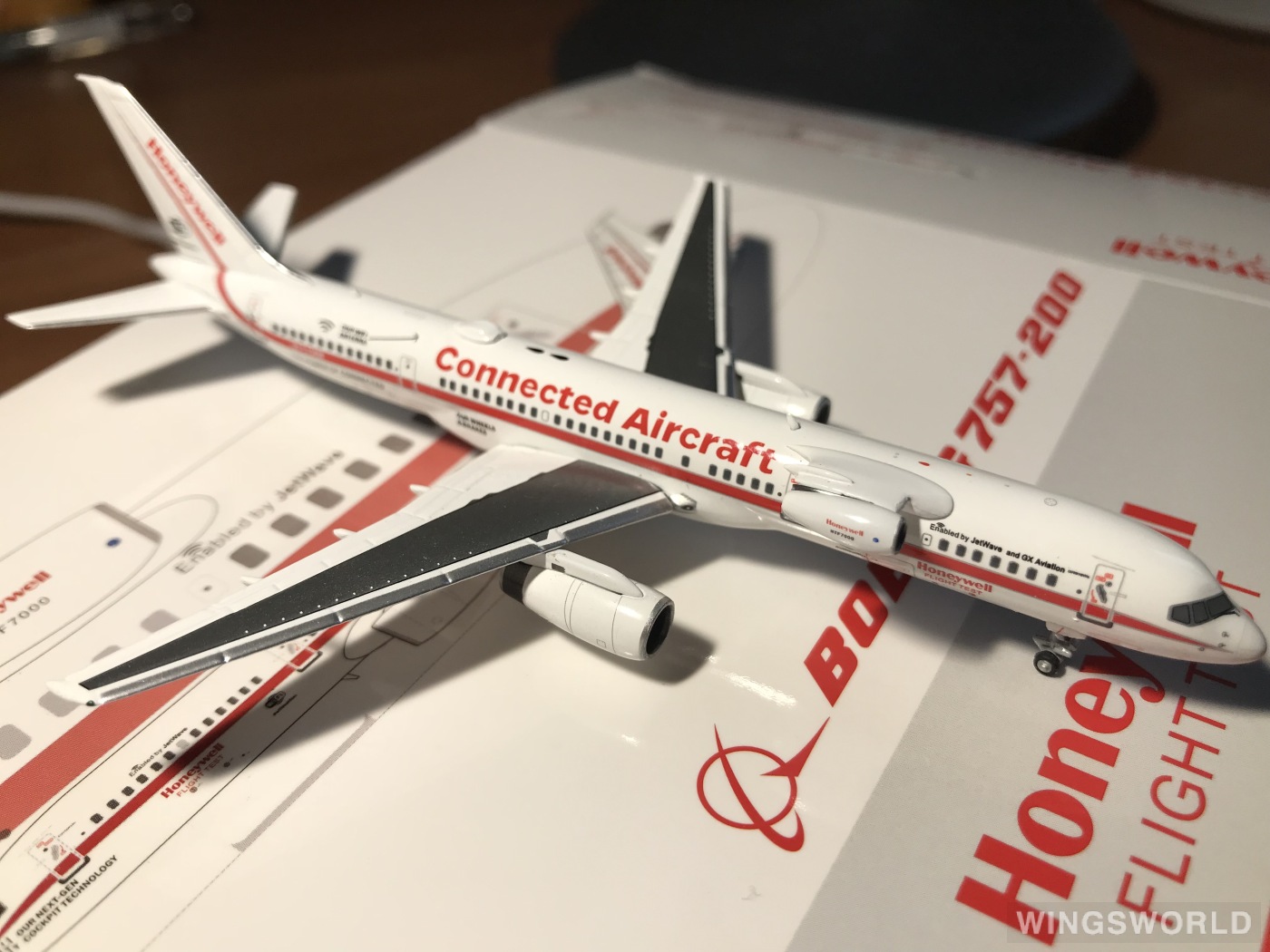 NGmodels 1:400 NG53020 Honeywell 霍尼韦尔 Boeing 757-200 N757HW