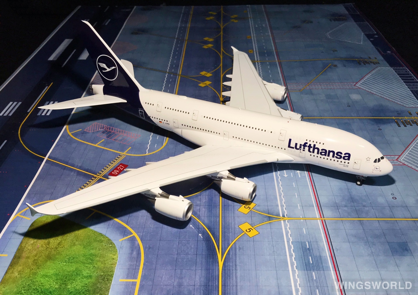 Geminijets 1:200 G2DLH785 Lufthansa 汉莎航空 Airbus A380-800 D-AIMB