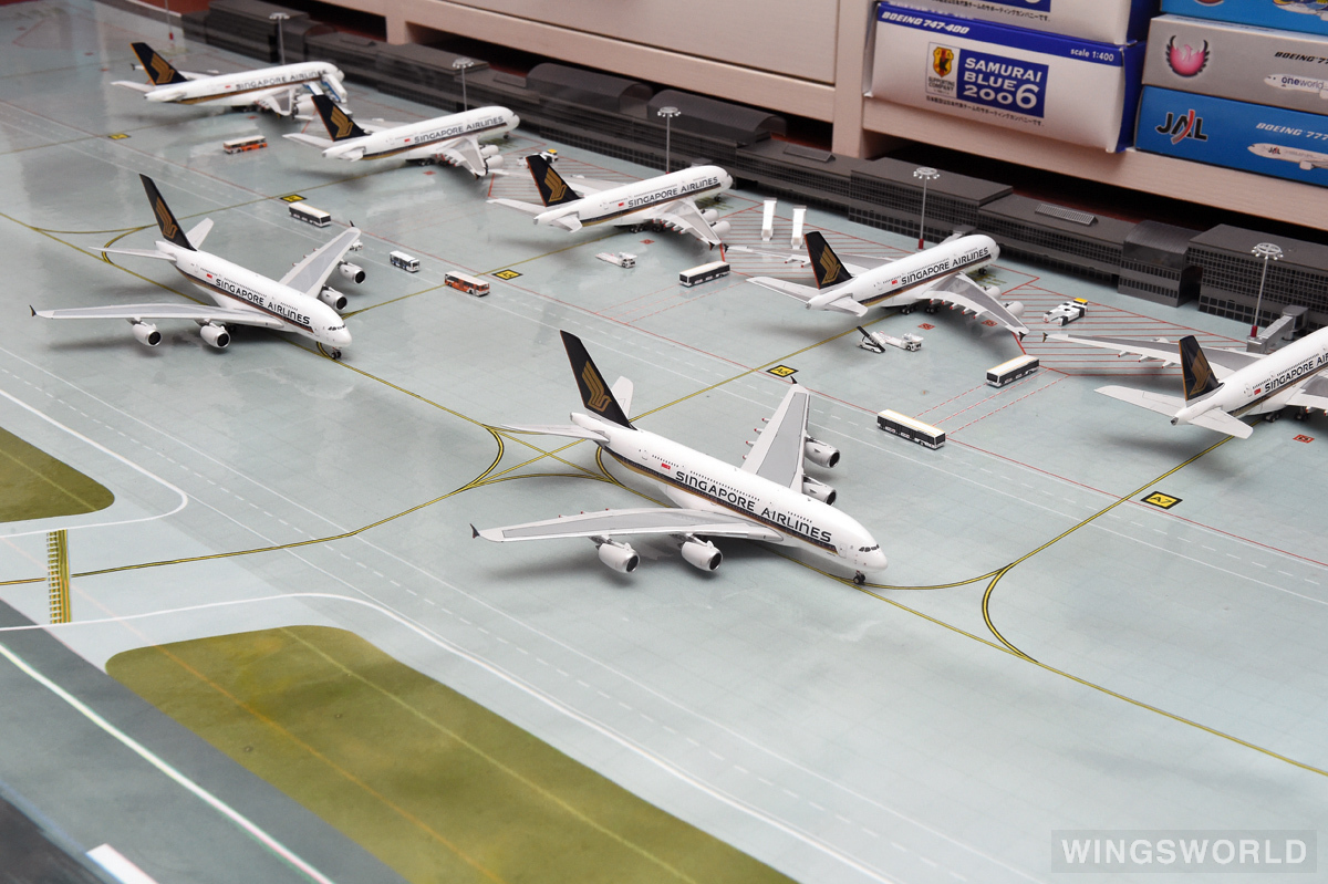 Phoenix 1:400 PH10337A Singapore Airlines 新加坡航空 Airbus A380-800 9V-SKB