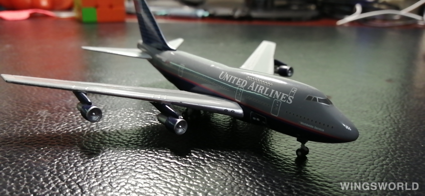 Geminijets 1:400 GJUAL440 United Airlines 美国联合航空 Boeing 747SP N145UA
