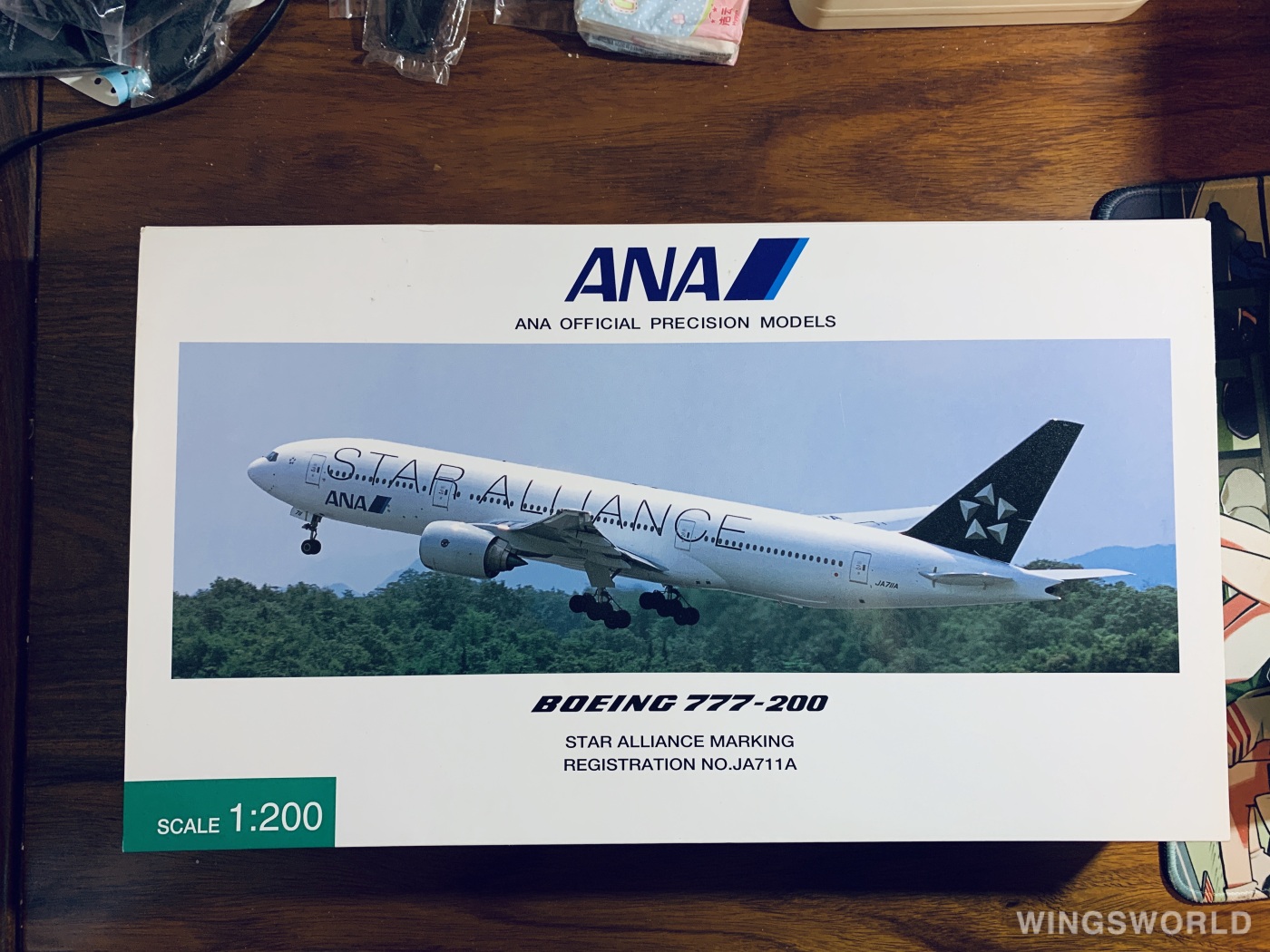 【美品】NH20002ANA ボーイング777-200 JA711A　1/200 美品】NH20002ANA ボーイング777-200 JA711A 1/200 - メルカリ