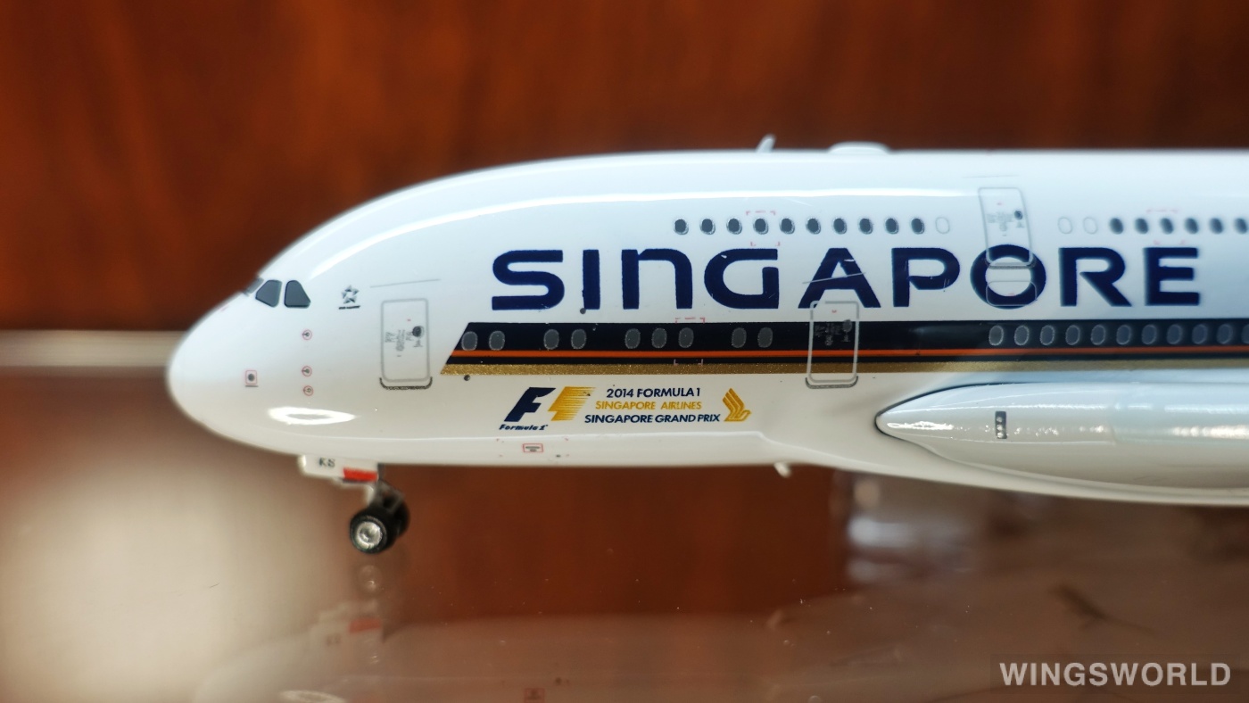 Phoenix 1:400 PH11014 Singapore Airlines 新加坡航空 Airbus A380-800 9V-SKS