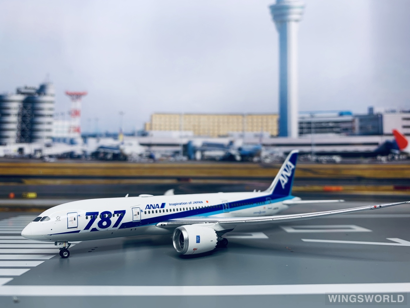 ANA B787-8 787ロゴ JA817A ｜Phoenix 1/400 Phoenix 1:400 ANA All Nippon Airways JA801A Boeing 787-8