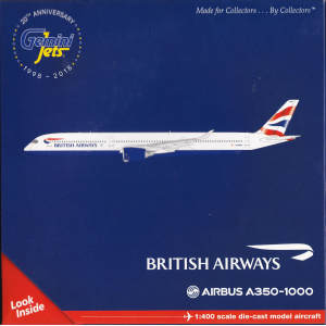 British Airways 英国航空 Airbus A350-1000 G-XWBA 