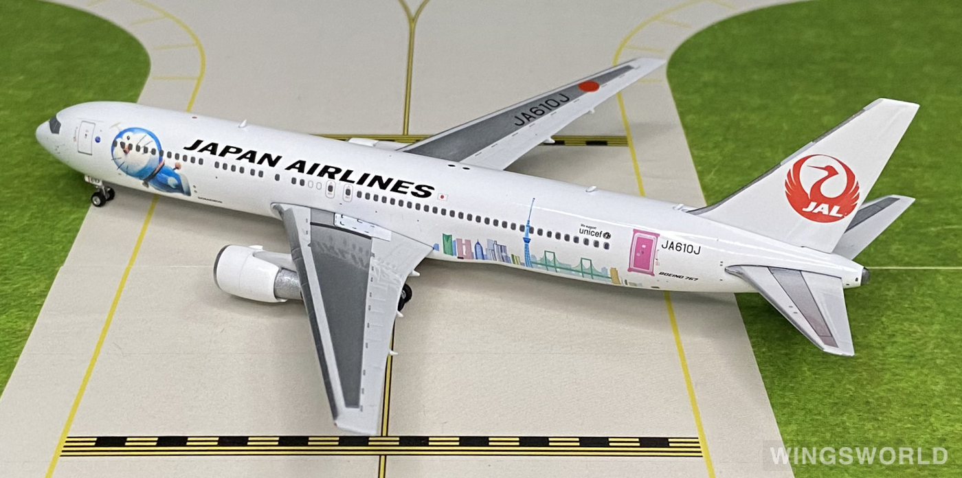 Phoenix 1:400 PH04114 Japan Airlines 日本航空 Boeing 767-300 JA610J