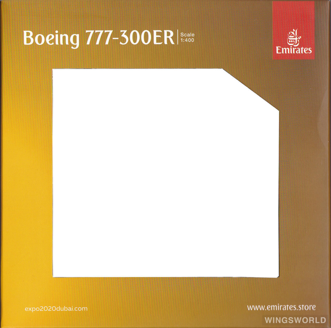 Geminijets 1:400 GJUAE1816 Emirates 阿联酋航空 Boeing 777-300 A6-EPO