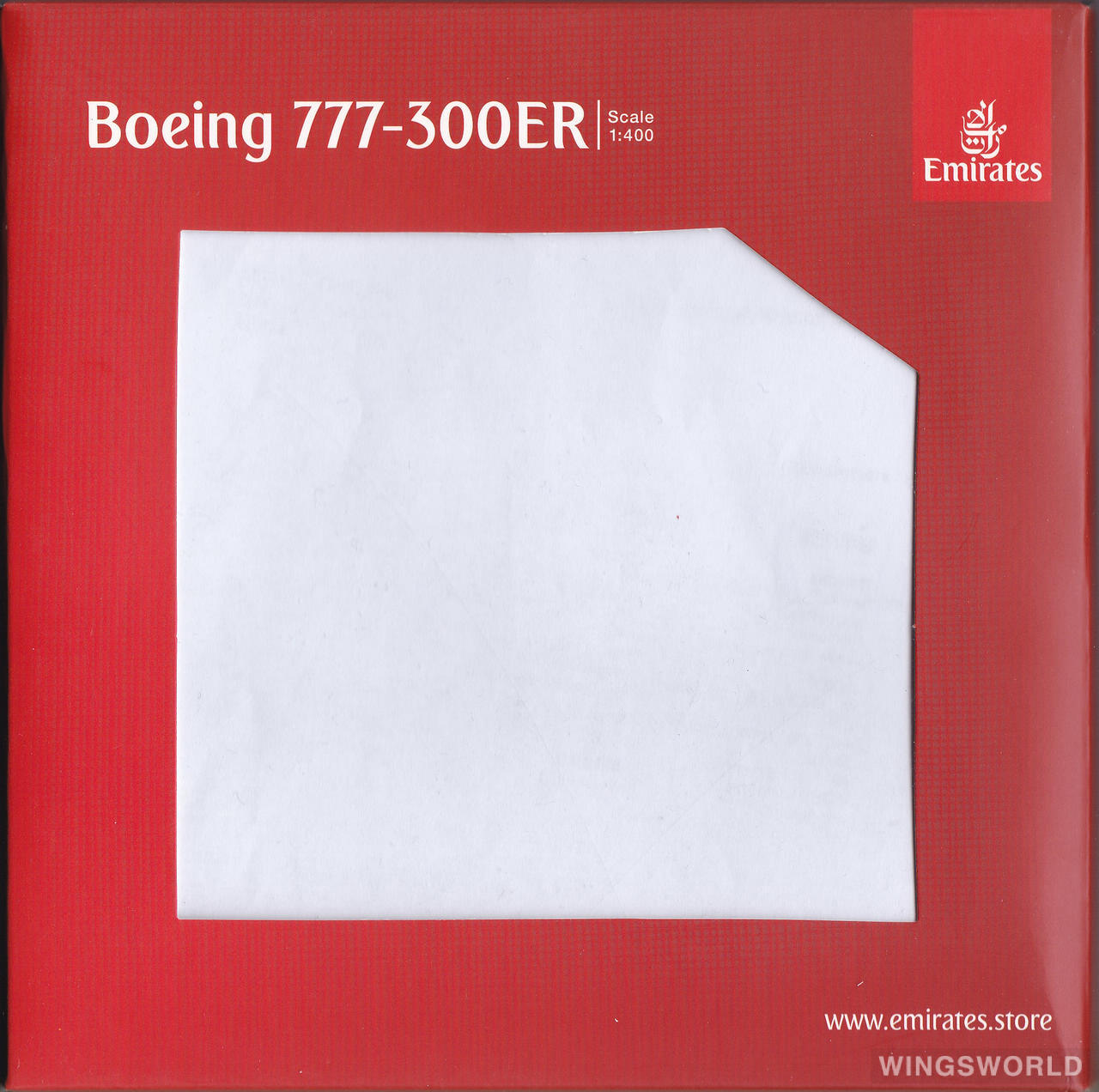 Geminijets 1:400 GJUAE1745 Emirates 阿联酋航空 Boeing 777-300 A6-ENJ