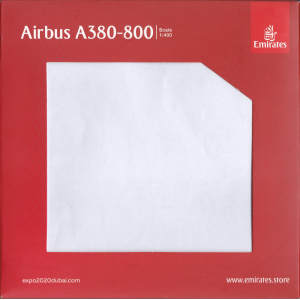 Emirates 阿联酋航空 Airbus A380-800 A6-EUC 2000s colors. With 