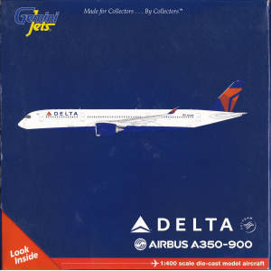 Delta Air Lines 达美航空 Airbus A350-900 N501DN  GJDAL1607 Geminijets 1:400