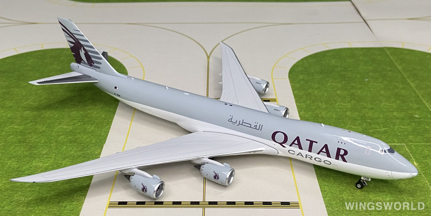 Phoenix 1:400 PH04159 Qatar 卡塔尔航空 Boeing 747-8F A7-BGB